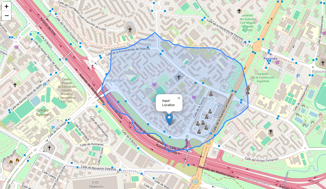 Digital map and geospatial visualization