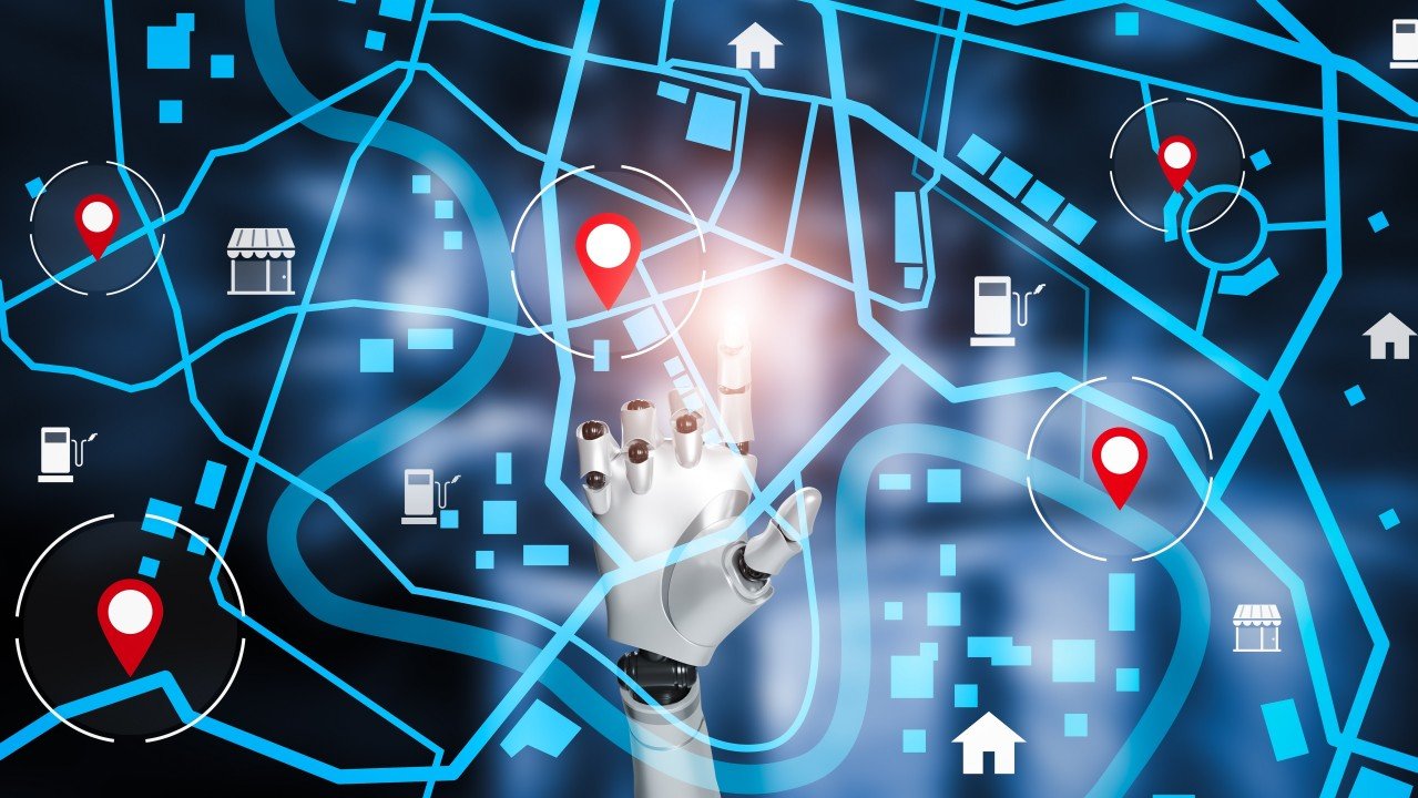 GIS spatial analytics dashboard